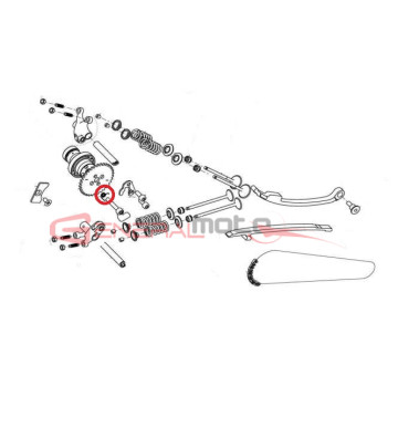 Molla ritorno decompressore 190