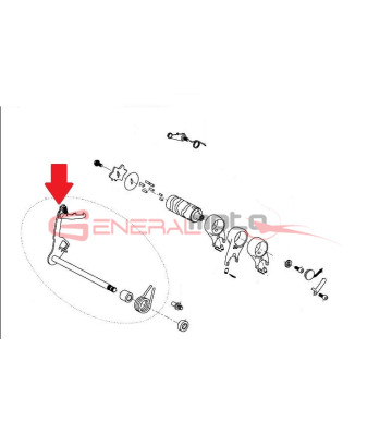 Attuatore cambio 190 Daytona