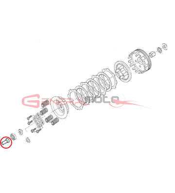 Attuatore frizione 110 4S