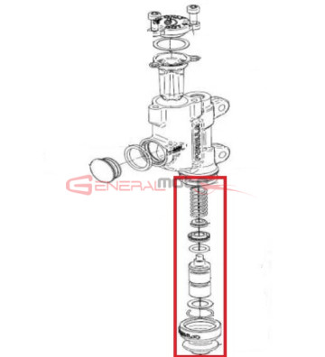 Kit pistone pompa freno posteriore GP-0