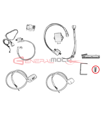 Distanziale bobina GP-0 modelli a marce