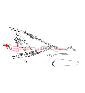 Fermo albero a camme Ohvale 190/212 Daytona