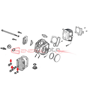 Rondella 7.3x2.5x14 acciaio motore Ohvale 110 4S