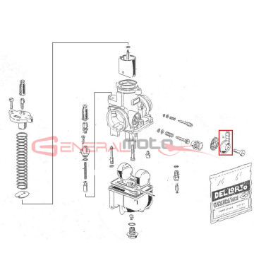 Filtro benzina Dell'Orto PHBH 28