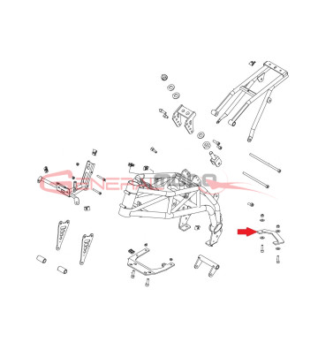 Traversino antivibrazioni