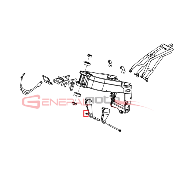 Dado flangiato autobloc. M8...