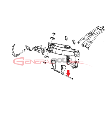 Perno supporto anteriore...