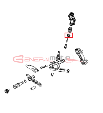 Piattello inferiore molla...