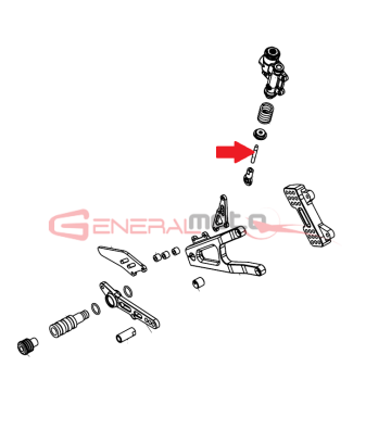 Puntalino freno posteriore...