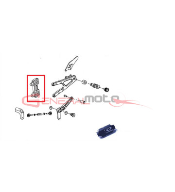 Supporto regolazione pedana...