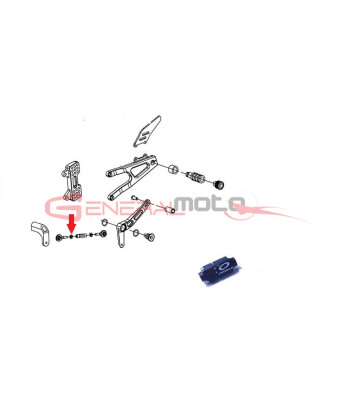 Dado M6 fil. sx Ohvale Gp-7