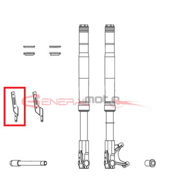 Supporto dx parafango ant....