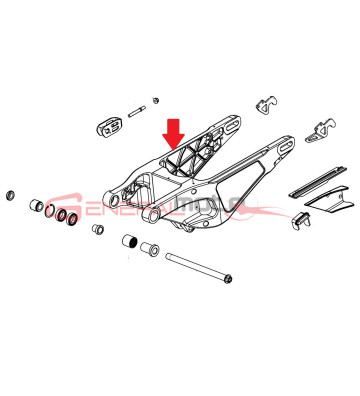 Forcellone completo Ohvale...