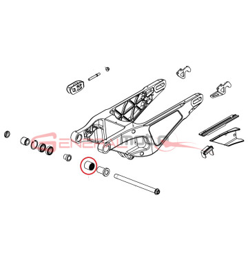 Cuscinetto rulli forcellone...