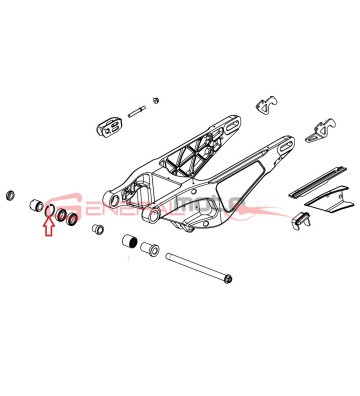 Anello elastico forcellone...