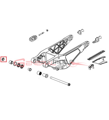 Ghiera fissaggio perno...