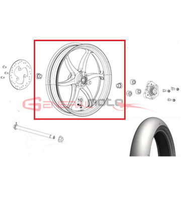 CERCHIO POST FORGIATO...