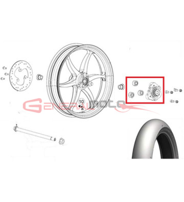 Parastrappi completo OHVALE...