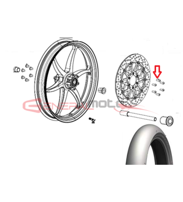 Vite fiss. disco freno...