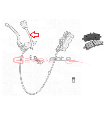 Tubo olio freni Ohvale Gp-7