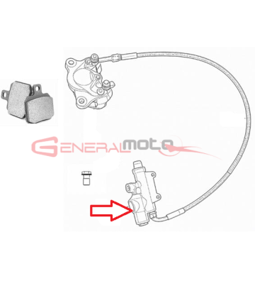 Pompa freno posteriore...
