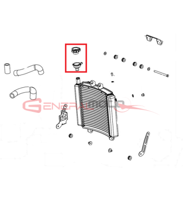 Raccordo con tappo...