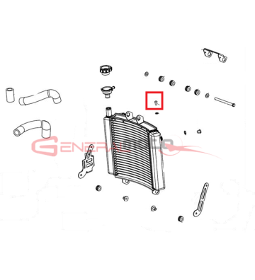 VITE TE FLANG. M6X16 Ohvale...