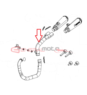 TUBO LINK Y Ohvale GP-7