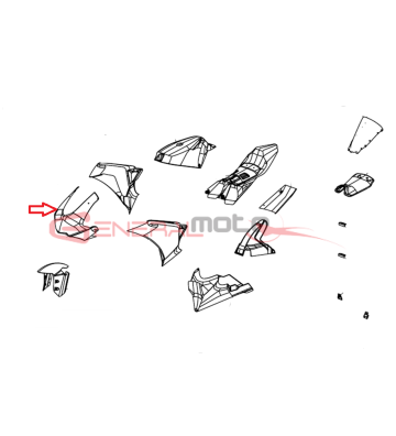 Cupolino anteriore...