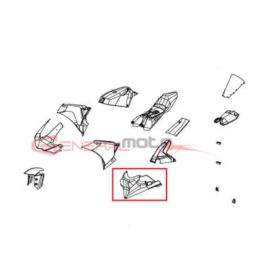 Vasca inferiore verniciata...