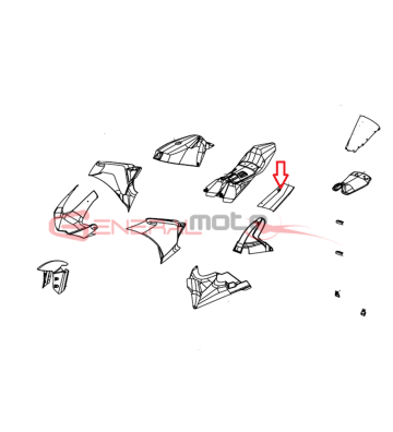 Cover scarico verniciata...