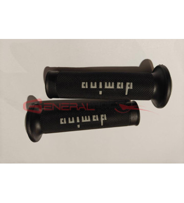 Coppia manopole nero/grigio...