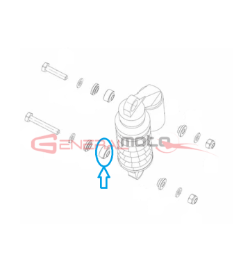 Snodo sferico ammortizzatore